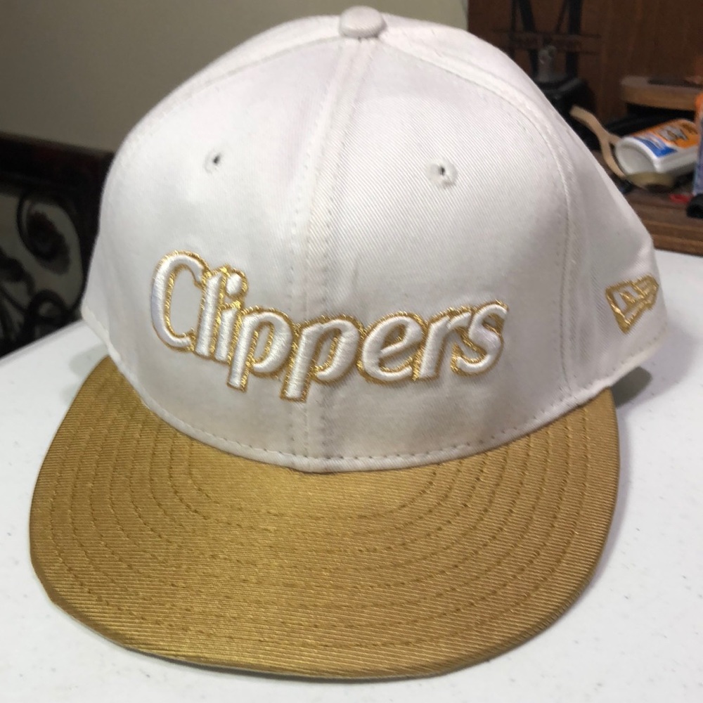 Los Angeles Clippers NBA HWC Gold Mine Series Fitted *Faded with scratch marks*
